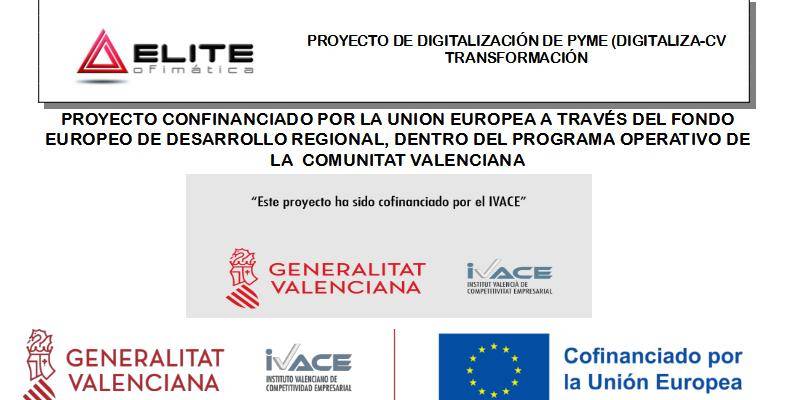 ELITE obtains a subsidy from IVACE for digitalization of processes